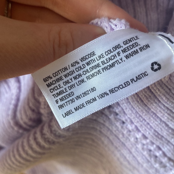 Purple Ombre Universal Thread Cardigan Size Medium - Picture 5 of 7